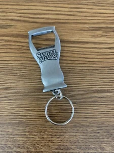Samuel Adams Beer Brewing Co Metal Key Chain Bottle Opener NEW - Picture 1 of 2
