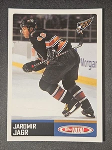 02-03 Topps Total Jaromir Jagr 🚨🚨🚨 Washington Capitals Checklist - Picture 1 of 2