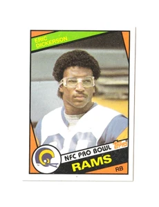 1984 Topps Football Eric Dickerson #280 HOF Rookie NM/MT Los Angeles Rams - Bild 1 von 2