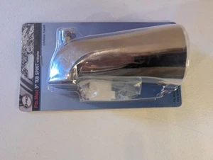 Kit adaptador deslizable y roscado con caño de bañera universal de 5" con acabado cromado DANCO - Imagen 1 de 2