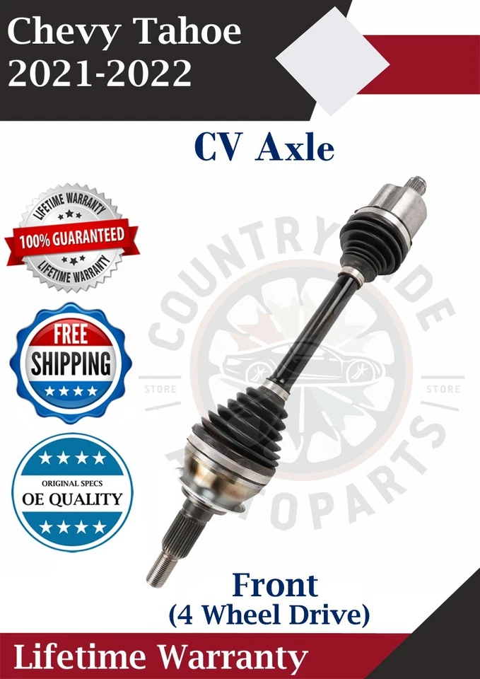Eixo dianteiro CV original do fabricante GM 2021-2022 Chevy Tahoe 4WD garantia vitalícia - Imagem 1 de 4