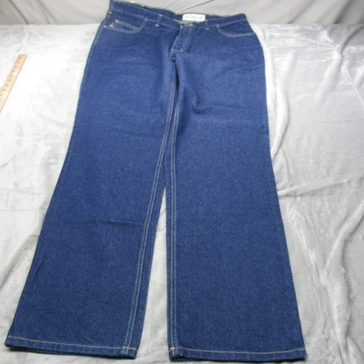 Jeans Carhartt FR Para Hombres 40x34 Relajado Bootcut Resistente al Llama Trabajo Azul Denim NUEVO Foto 1 de 4