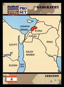 Republic of Lebanon 1991 Pro Set Desert Storm #33 *121 - Bild 1 von 2
