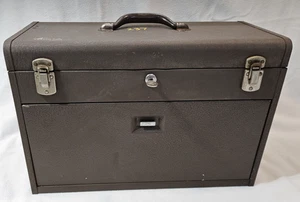 Vintage Kennedy Kits 7 Schubladen abschließbar Maschinist Werkzeug Truhe Box Nr. 520 mit Schlüssel - Bild 1 von 20