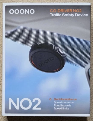 OOONO CO-Driver NO2 [NEUES Modell 2025] -Warnt vor Blitzern & Gefahren *NEU+OVP* - Bild 1 von 2