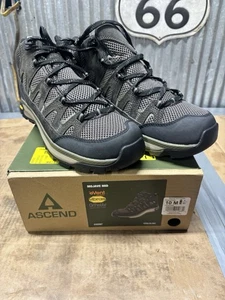 Ascend Mojave Classic Mid Waterproof Hiking Boots for Men - Sz 10M - Picture 1 of 8
