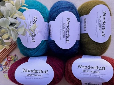 Destash | Knit Picks Wonderfluff Bulky Yarn | Five - 50g Balls - Image 1 of 4
