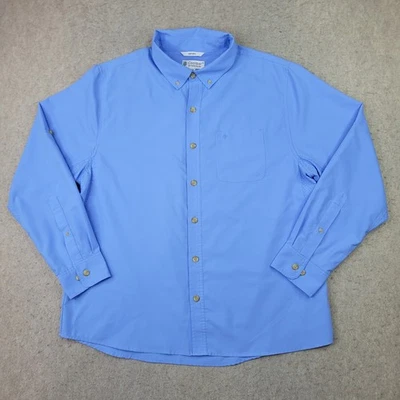 Camisa Coolibar UPF 50+ Para Hombre XL Azul Manga Larga Abotonada Ventilada Pesca Foto 1 de 4