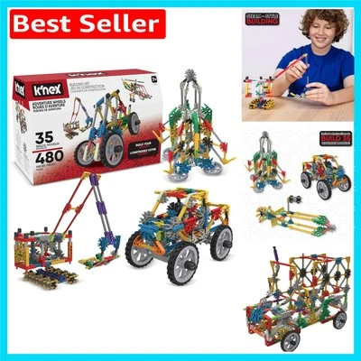 Creative K'NEX Building Set - 35 Models for Children Ages 7+ - 480 Pieces