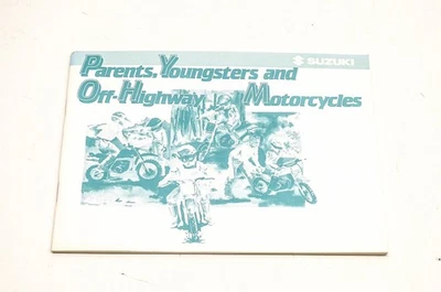 1991 Parents, Youngsters and Off-Highway Motorcycle Manual - Image 1 of 3