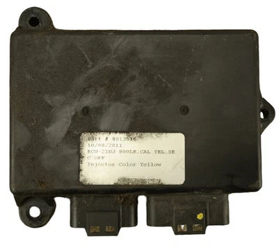 2011-2012 Polaris Rush Switchback RMK 800 ECU computer yellow injectors SB109 - Image 1 of 4