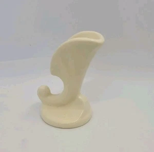 Vintage Shawnee Pottery USA  Cornucopia Mini Miniature Vase 2  1/2" Tall MCM - Picture 1 of 11