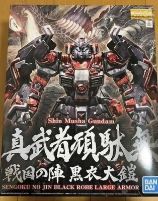 MG 1/100 Shin Musha Gundam Sengoku no Jin Black Armor Model kit Bandai Spirits - Image 1 of 4