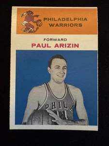 1961-62 Fleer Paul Arizin (#2) EX HOFer, Warriors Scoring Star ^GRUMPYBUCK^ - Picture 1 of 2