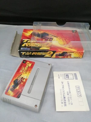 Top Racer 2 Nintendo Super Famicom SNES Japan Video Games Authentic Used W/Box - Image 1 of 4
