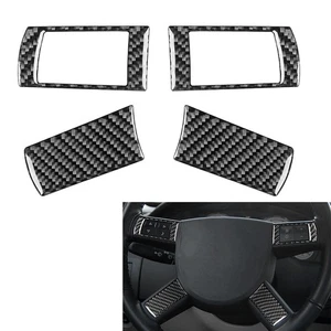 4x Steering Wheel Cover Trim For 2005-2007 Chrysler 300 300C For Dodge Magnum - Picture 1 of 13