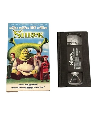 Shrek VHS 2001 Animation Special Edition DreamWorks Pictures Big Box - Image 1 of 2
