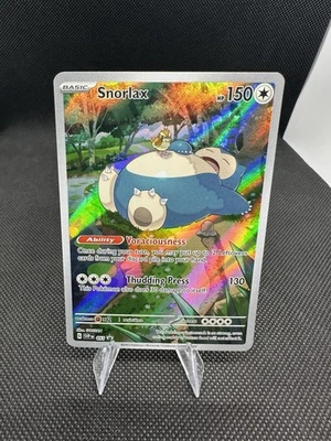Snorlax 051 Sv: Scarlet & Violet Promo Cards Holo (NOT SEALED) NM/M - Image 1 of 2