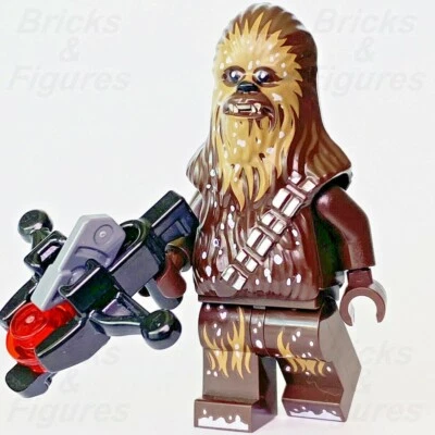 Star Wars LEGO® Chewbacca Snow Markings Rebel Wookiee Minifigure 75322 sw1184 - Image 1 of 3