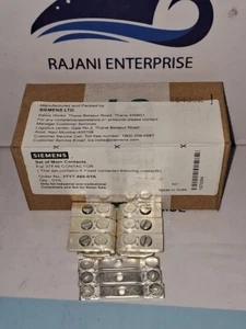 New Siemens 3TY7 460-0YA Main Contact Kit for 3TF46 Contactor 3POLE (Box Pack) - Picture 1 of 8