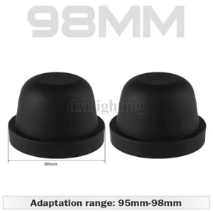 Tapa de sello de carcasa de goma 98 mm cubierta a prueba de polvo LED HID xenón bombilla de faro - Imagen 1 de 8