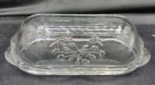 Anchor Hocking Clear Savannah Covered Butter Dish