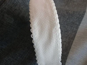 2,5 m RICO AIDA-Band - 3cm breit - wollweiß - Art. Nr. 20072.00.12 f.Kreuzstich - Bild 1 von 1