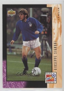 1994 Upper Deck World Cup English/Italian Inserts Giuseppe Signori #UD22