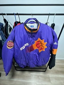 Phoenix Suns Apex One XL Puffer Jacket 90s Vintage - Picture 1 of 7