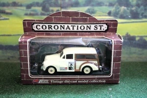 LLEDO CORONATION STREET MORRIS MINOR VAN VOTE FOR SWINDLEY MIB - Picture 1 of 2