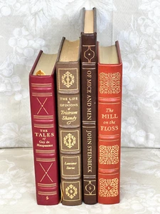 4 Easton Press Books, Ltd. Editions Leather Bound 24K Gold Gilt #43 of 45 - Picture 1 of 20