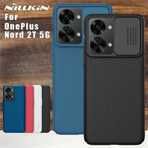 Nillkin Case For OnePlus Nord 2T CE 2 5G 10 9 Pro 8T Camera Slide+Hard PC Cover