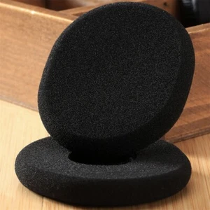 1 par de auriculares negros para auriculares Logitech H800 cojín piezas de repuesto - Imagen 1 de 16
