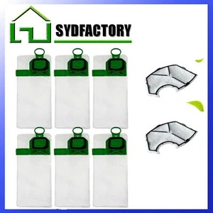 6 Fleece Bags 2 Filter For Vorwerk Kobold Vacuum Cleaner VK140 VK150 FP140 AU - Picture 1 of 3