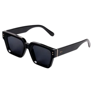 Sunglasses Square trendy Luxury Men & Woman Sunglasses Black Unisex - Picture 1 of 2