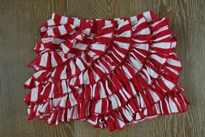 Lemon Loves Lime Girls Red/White Ruffle Shorts Size 10 lkNEW - Picture 1 of 3