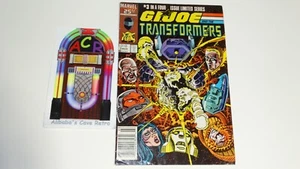 G.I. Joe Real & Transformers #3 Marvel Comic March 1987 Near Mint NEVER READ - Picture 1 of 3