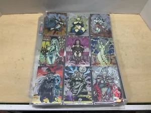 Lotto 87 carte collezionabili Spawn vintage 1995 e 1994 con maniche - Foto 1 di 24