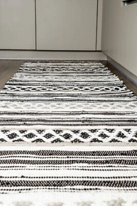 Sustainable Hallway Premium Long Runner Made From Recycled Cotton (200 x 70 cm) - Picture 1 of 8