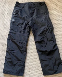 THE NORTH FACE men's Ski Pants, HyVent Waterproof Black Adjustable, Size XL - Picture 1 of 4
