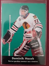 1991-92 Dominik Hasek ROOKIE Parkhurst French #449 Chicago Blackhawks NHL Card