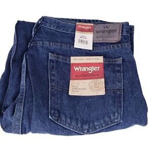 Wrangler Authenics Mens Jeans 38 x 34 New