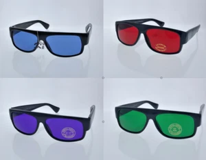 Gafas de sol Black Locs 8 lentes diferentes Mad Doggers Cholo Lowrider OG Homie Gafas - Imagen 1 de 10