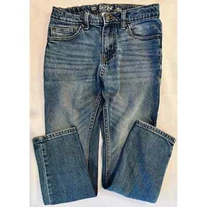Cat & Jack stretch skinny taper jeans with adjustable waist, size 10 - Picture 1 of 6