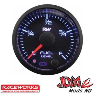 RACEWORKS 52MM ELECTRONIC FUEL LEVEL GAUGE KIT VPR-307 - Picture 1 of 9
