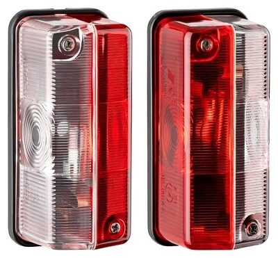 2x Anhänger Umrissleuchte Positionsleuchte Begrenzungsleuchte inkl. Glühbirnen - Bild 1 von 4