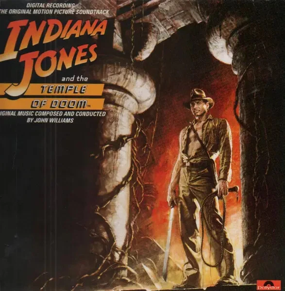 John Williams Indiana Jones And The Temple Of Doom NEAR MINT Polydor Vinyl LP - Bild 1 von 1