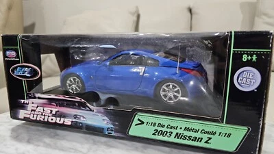 2003 Nissan Z 1:18 Fast And Furious Paul Walker - Image 1 of 4