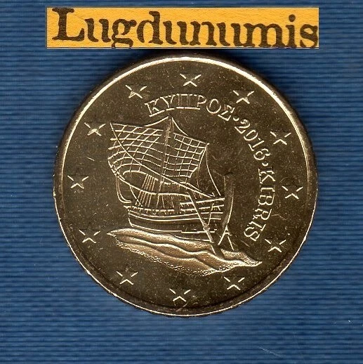 Chypre 2016 50 Centimes D'Euro  SUP SPL Pièce neuve de rouleau - Cyprus - Photo 1/1