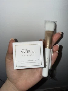 (1,830 €/L) Mascarilla facial de vidrio resurgible Agent Nateur Holi (brillante) de 30 ml + pincel - Imagen 1 de 1